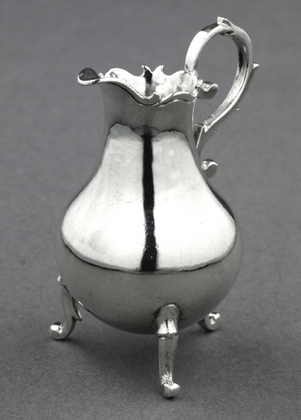 18th Century Dutch Silver Miniature Milk Jug - Johannes van Geffen